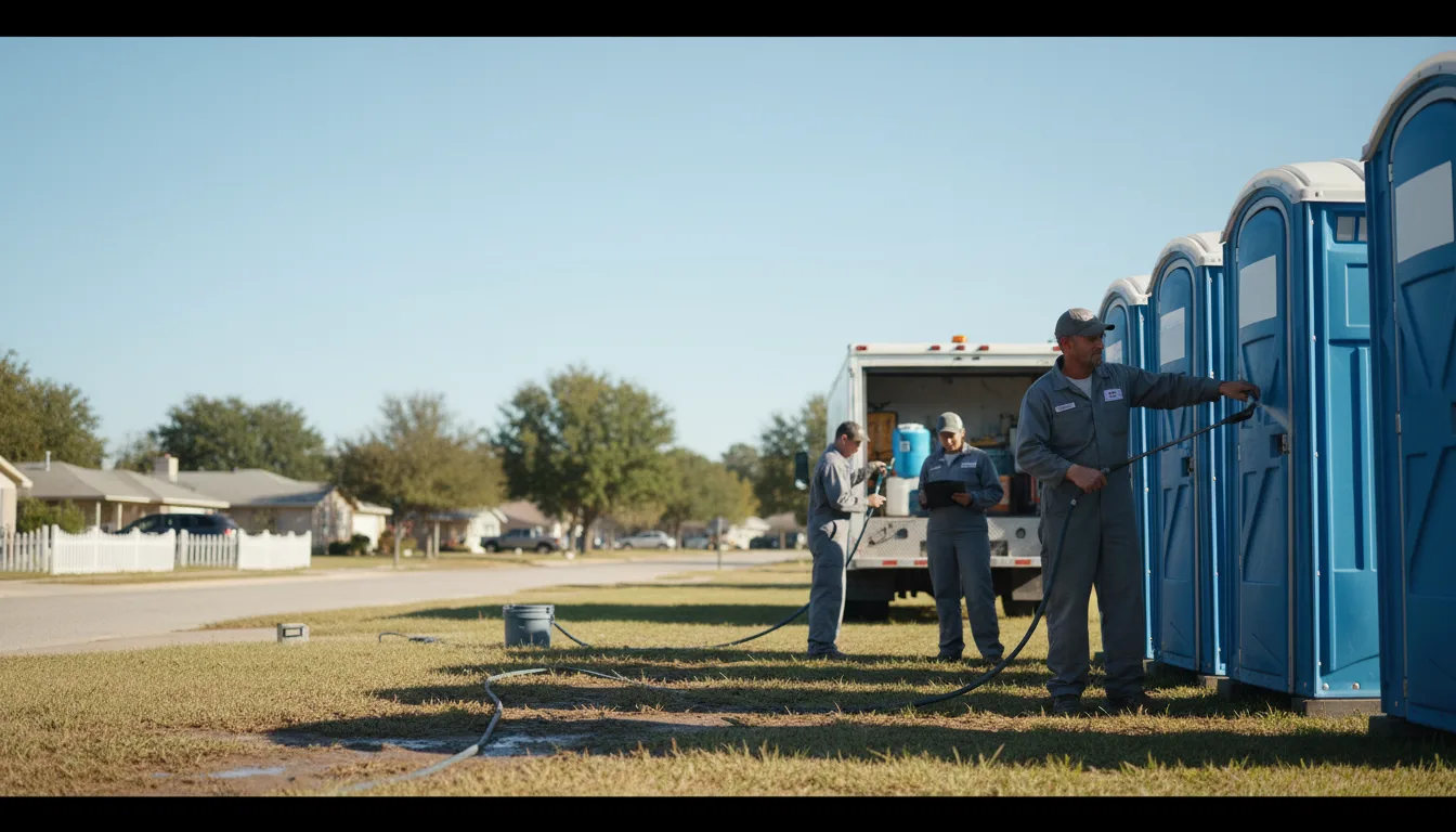 Long-Term Portable Toilet Rental in El Paso, IL near me